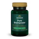 Swanson Pure Brainpower bottle for daily cognitive support