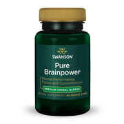 Swanson Pure Brainpower bottle for daily cognitive support