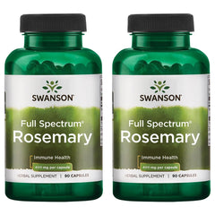 Swanson Full Spectrum Rosemary bottle front, showcasing premium immune support