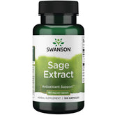 Botella de Swanson Extracto de Salvia: apoyo al bienestar general