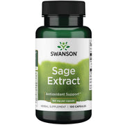 Botella de Swanson Extracto de Salvia: apoyo al bienestar general
