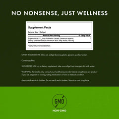Swanson Saw Palmetto capsules for easy daily hormonal balance support.