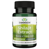Swanson Shilajit Extract bottle for daily wellness and mineral support