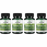 Swanson sulforaphane capsules bottle – convenient daily supplement for cellular support.