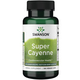 Swanson Super Cayenne bottle-pour supports healthy circulation during daily use