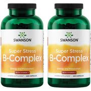 Swanson Super Stress B-Complex bottle pour supports daily mood balance