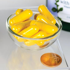 Swanson Super Stress B-Complex label detail highlighting ingredients and purpose.