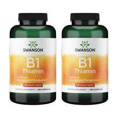 Swanson Thiamin bottle-front for metabolism and energy support