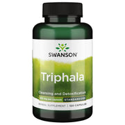 Swanson Triphala standardized 250 mg bottle supports daily balance