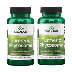 Swanson Turmeric Phytosome Meriva bottle front shows daily wellness support