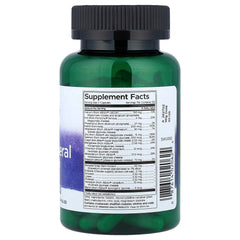 Close-up of Swanson ULT Albion Multi-MIN with Iron capsules highlighting balanced mineral intake.