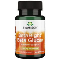 Swanson ULT Betaright Beta Glucan bottle on a clean surface for daily wellness