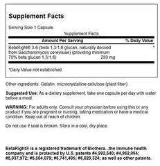 Swanson ULT Betaright Beta Glucan label close-up highlighting content and quality