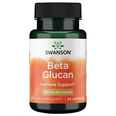 Swanson ULT Betaright Beta Glucan 60-cap bottle packaging for shelves