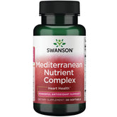 Swanson ULT Mediterranean Nutrient CMPLX 60S bottle showing a heart-friendly blend for daily wellness