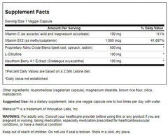 Swanson Ultra Beet Root Complex label-front highlights vegan and non-GMO formula