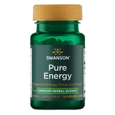 Swanson Ultra Pure Energy trial pack front view for focus and vitality.