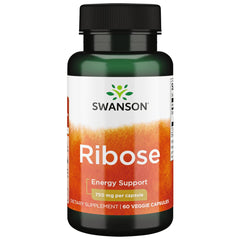 Swanson Ultra Ribose 750mg bottle front view with energy support potential