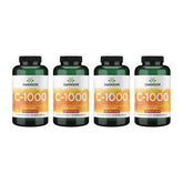 Swanson Vitamin C with Rose Hips bottle for daily immune and heart health support.