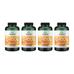 Swanson Vitamin C with Rose Hips bottle for daily immune and heart health support.