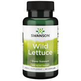 Swanson Wild Lettuce full-spectrum bottle front view for daily use