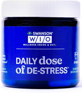 Swanson WIO stress-support bottle front suggesting calm for daily routines