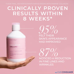 Swedish Collagen Deluxe pour shows precise 25 ml serving
