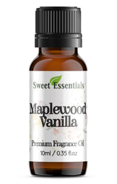 Sweet Essentials Maplewood Vanilla bottle for easy DIY fragrance blends.