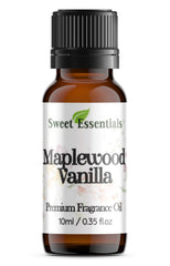 Sweet Essentials Maplewood Vanilla bottle for easy DIY fragrance blends.