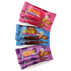 Sweet Nothings bocaditos en paquete de variedad, snack orgánico práctico para llevar
