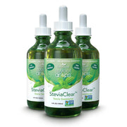 SweetLeaf SteviaClear bottle front showing zero-calorie sweetener option