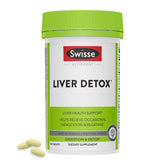 Swisse Milk Thistle Liver Cleanse bottle pour supports daily liver health.