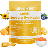 Swiyie Lutein Gummies bottle front for daily eye health support.