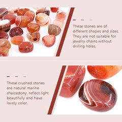 Swpeet color mixed crystal stone chips for craft projects