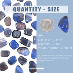 Swpeet large stone chips for DIY jewelry projects and displays.