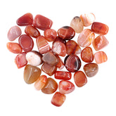 Swpeet marine agate bulk stone chips 0.75-1in for decor and crafts