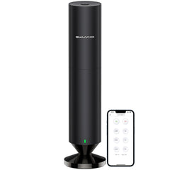 SWUVUXO 2025 diffuser front view shows premium aluminum body for upscale spaces