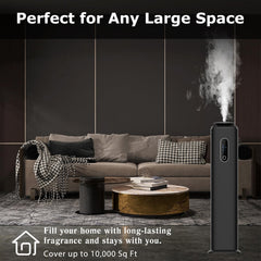 Swuvuxo Quiet diffuser operating at 34dB for peaceful spaces.