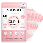 SXOSXO GLP-1 Patches with secure backing for discreet daily wear