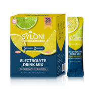 Syloni Electrolyte Lemon Lime stick-pack for on-the-go hydration and flavor