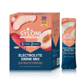 Syloni Electrolytes White Peach stick-pack for convenient on-the-go hydration