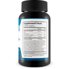 Synapse XT Pro bottle back highlights supplement ingredients and usage directions for responsible use.