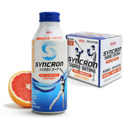 Syncron grapefruit flavor can for post-workout hydration and refreshing recovery