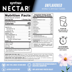 Nectar Medical virtually tasteless mix for meals and beverages