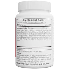 Systemic Formulas MyByome ByoClear 1 capsules close-up highlighting clinical-strength herbal complex.