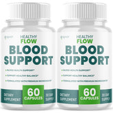 Syvor Healthy Flow Blood Support pack-shot highlighting natural ingredients for daily use