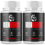 Syvor Iron Horse bottle front displays premium packaging for daily wellness.