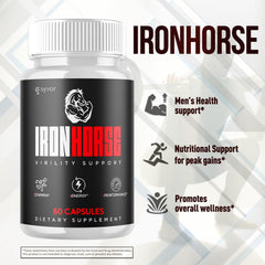 Syvor Iron Horse bottle pour - smooth pour for quick daily consumption.