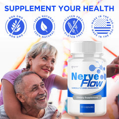 Syvor Nerve Flow 30 servings per bottle packaging shot.