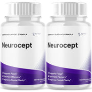 Syvor Neurocept bottle front view, compact daily-use packaging